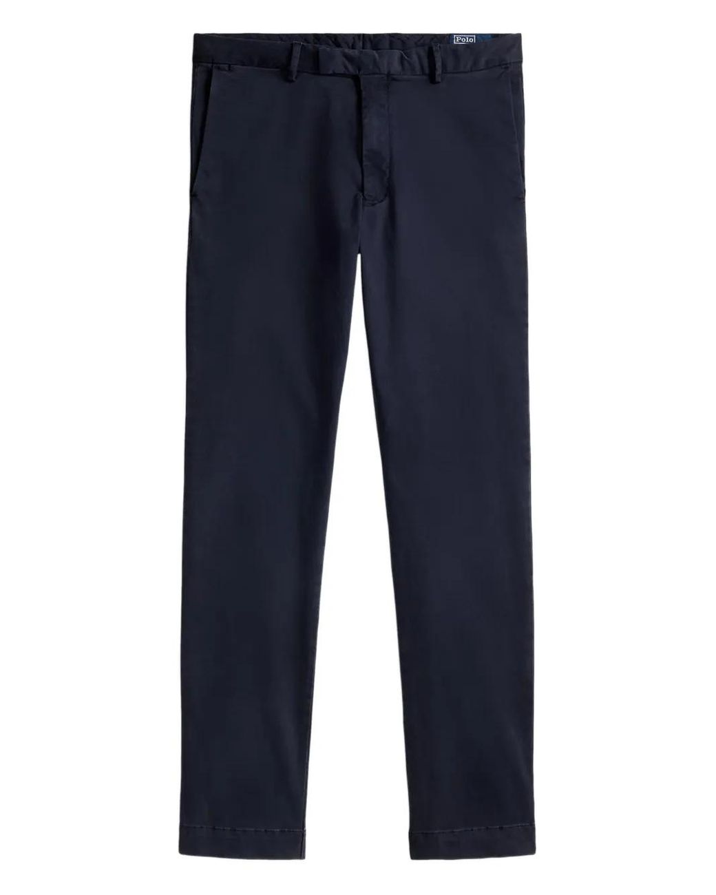 Polo Ralph Lauren Blue Side-Pocket Flat-Front Trousers for men