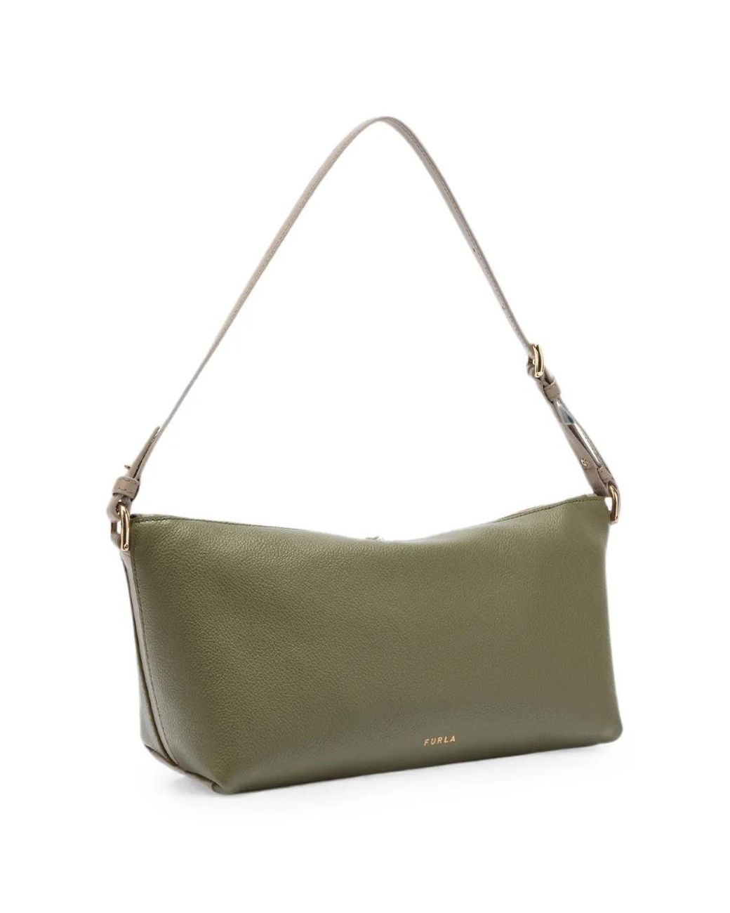 Furla Gray Debby Shoulder Bag