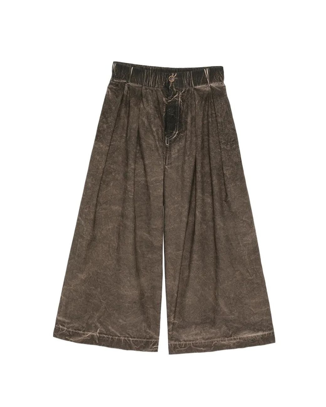 Uma Wang Brown Poetic Trousers