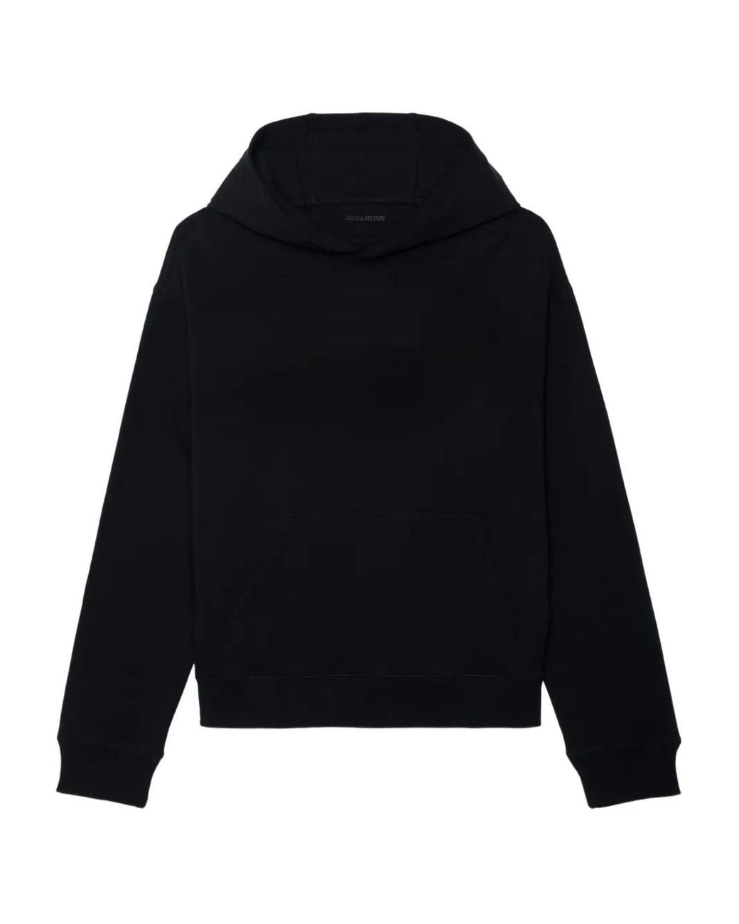 Zadig & Voltaire Black Sasha Logo-Print Hoodie for men