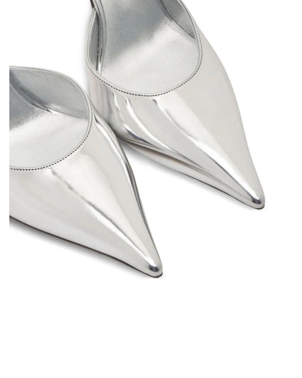 Casadei White 100Mm Alice Pumps