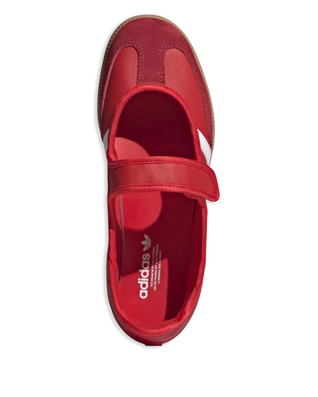 Adidas Red Samba Jane Shoes
