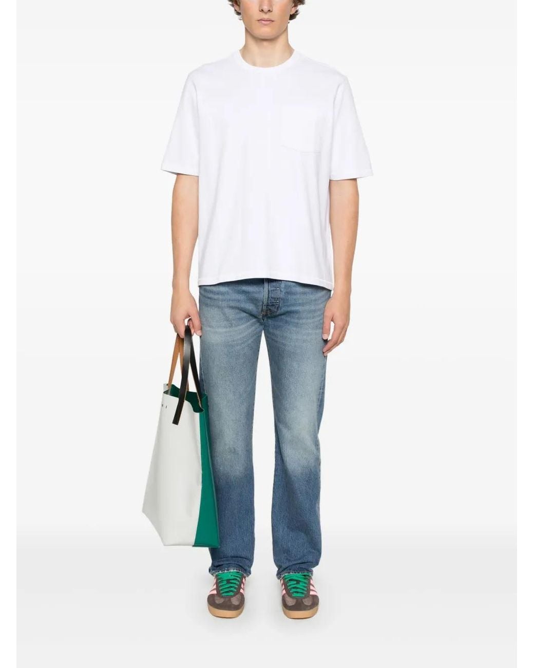 Levi's Blue 501 Jeans for men