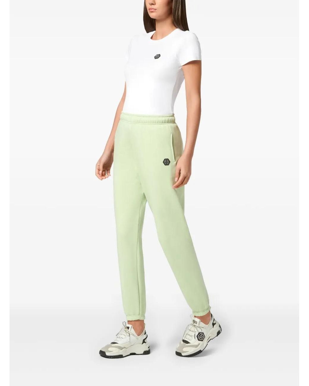 Philipp Plein Pegasus Joggingbroek in het Green