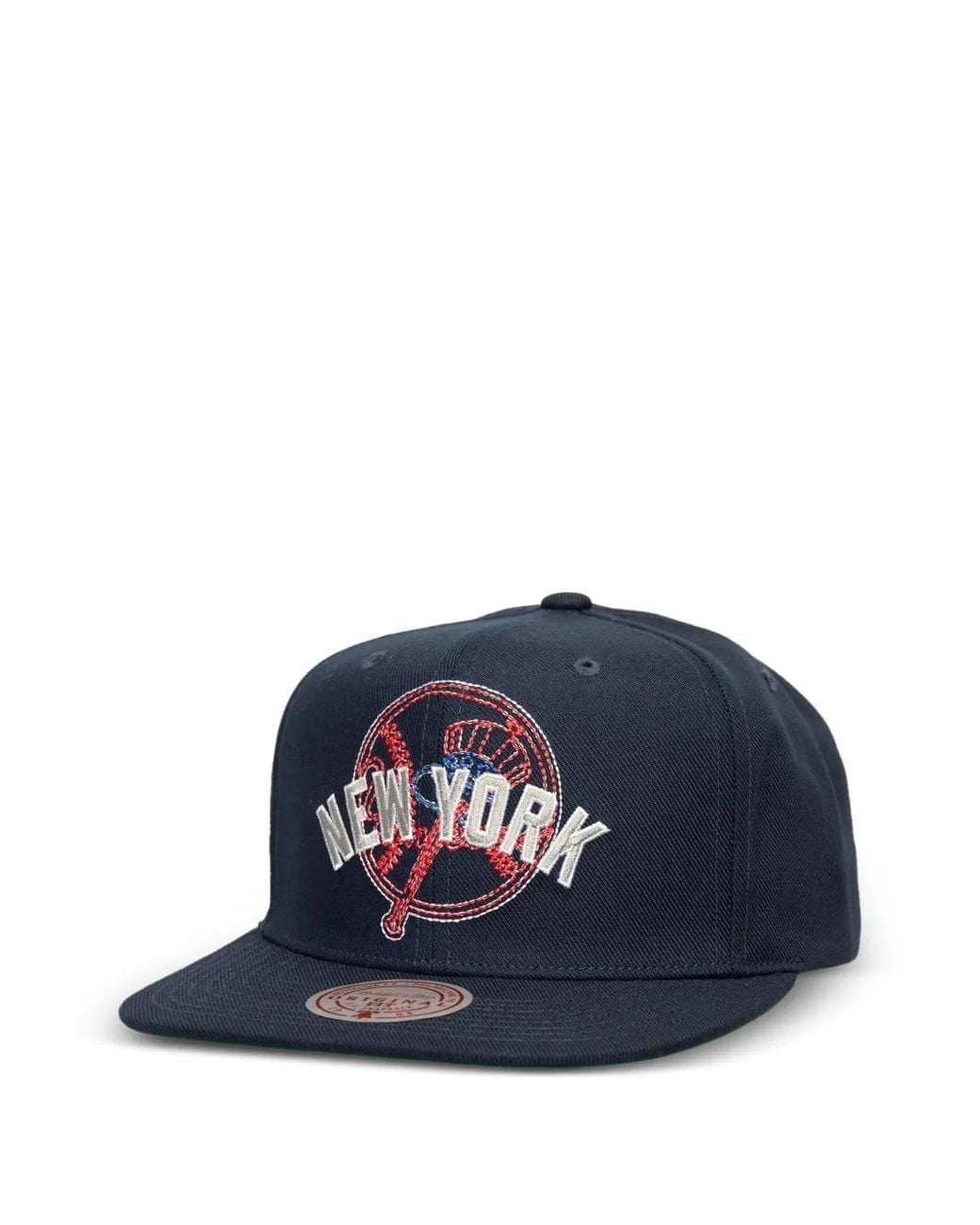 Mitchell & Ness Blue X Mlb Yankees Embroidered Baseball Cap for men