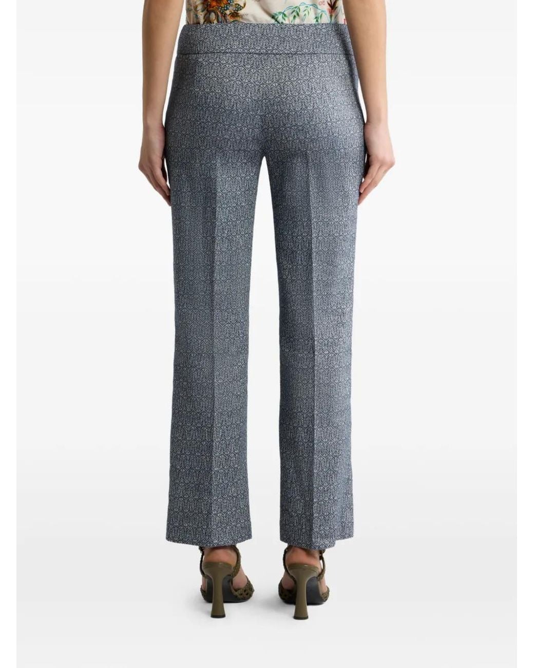 Etro Blue Pantalon