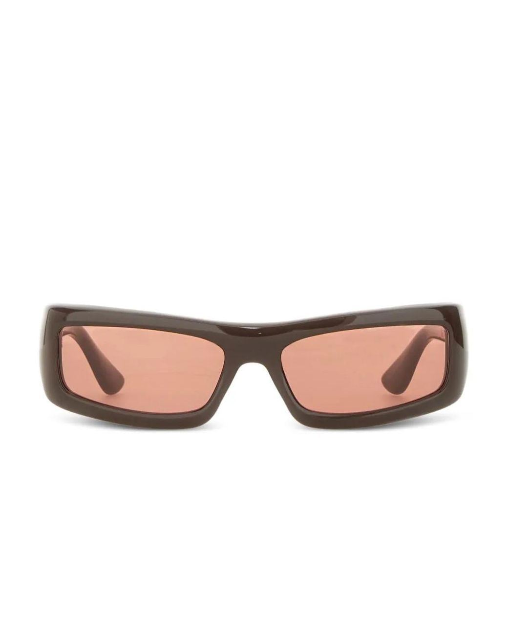 Port Tanger Pink Rectangle Sunglasses