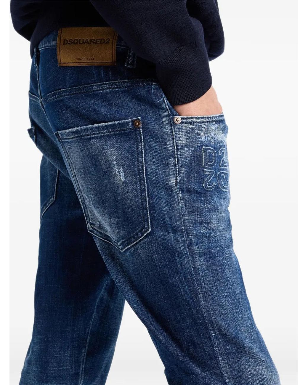 DSquared² Blue Slim-Fit Jeans for men