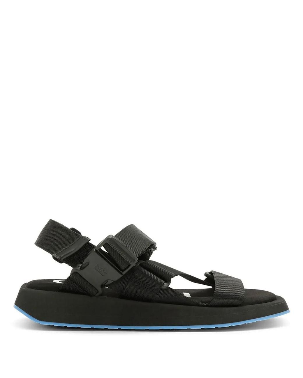 Ganni Black Multi-Strap Sandals