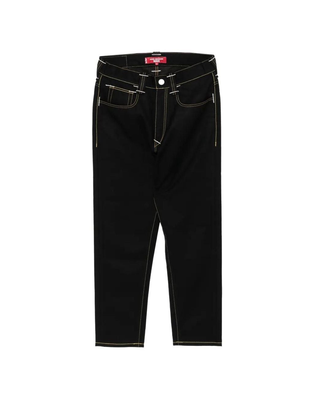 Junya Watanabe Black X Levi Wool Trousers for men