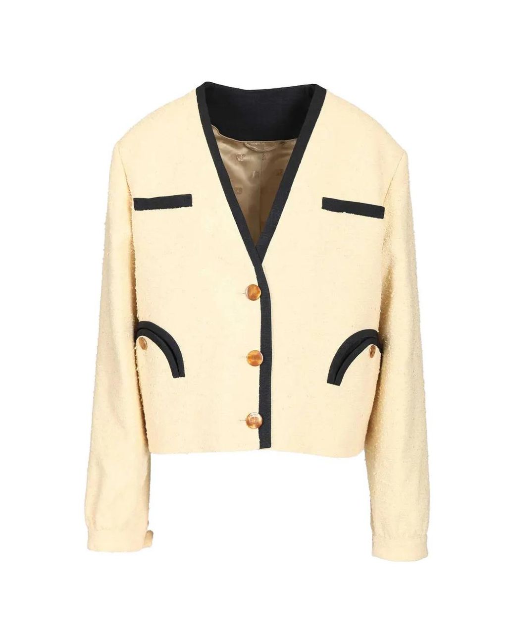 Blazé Milano Natural Bolero Jacket