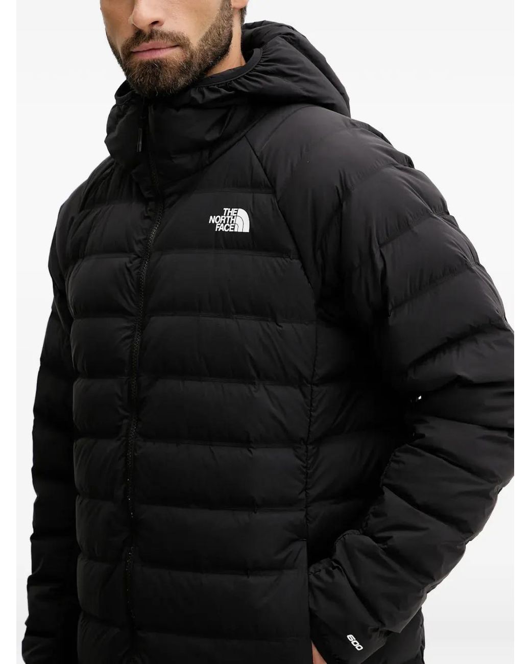 The North Face Black Abseil Hooded Padded Jacket for men