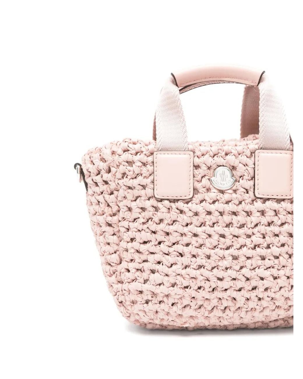 Moncler Pink Mini Caradoc Tote Bag