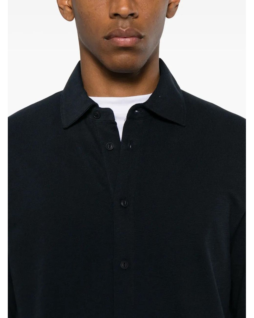 Camisa Con Botones Marc O' Polo de hombre de color Black