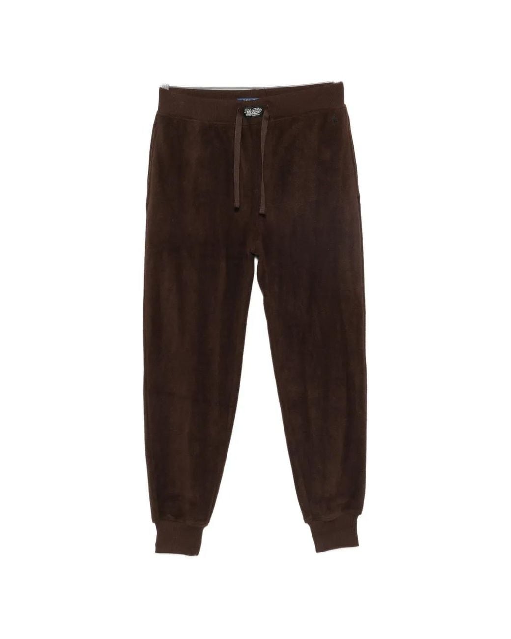 Polo Ralph Lauren Brown Drawstring Fleece Sleepwear for men