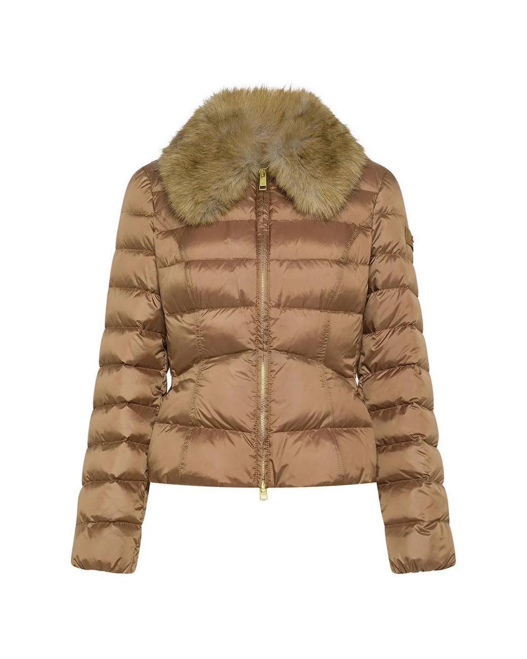 Peuterey Natural Jisk Quilted Puffer Jacket