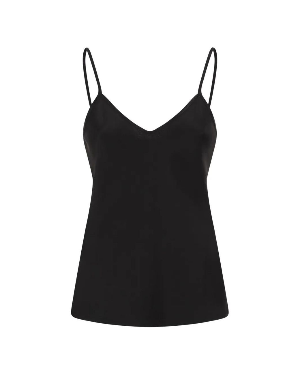 Max Mara Black Haut Sans Manches À Col V