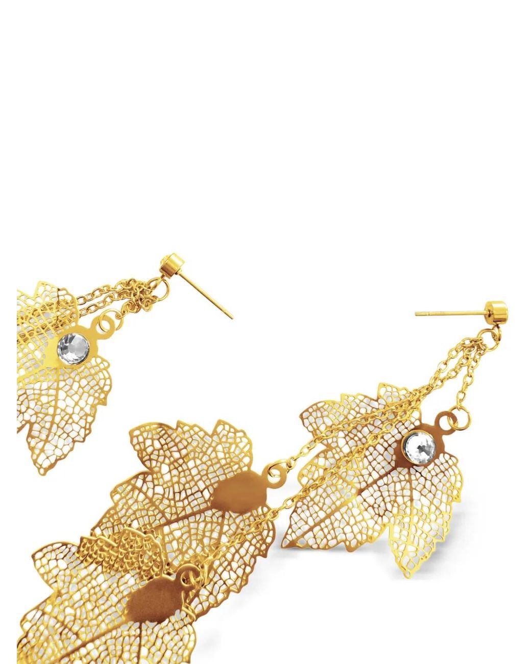 Hzmer Jewelry Metallic Rahasya Earrings