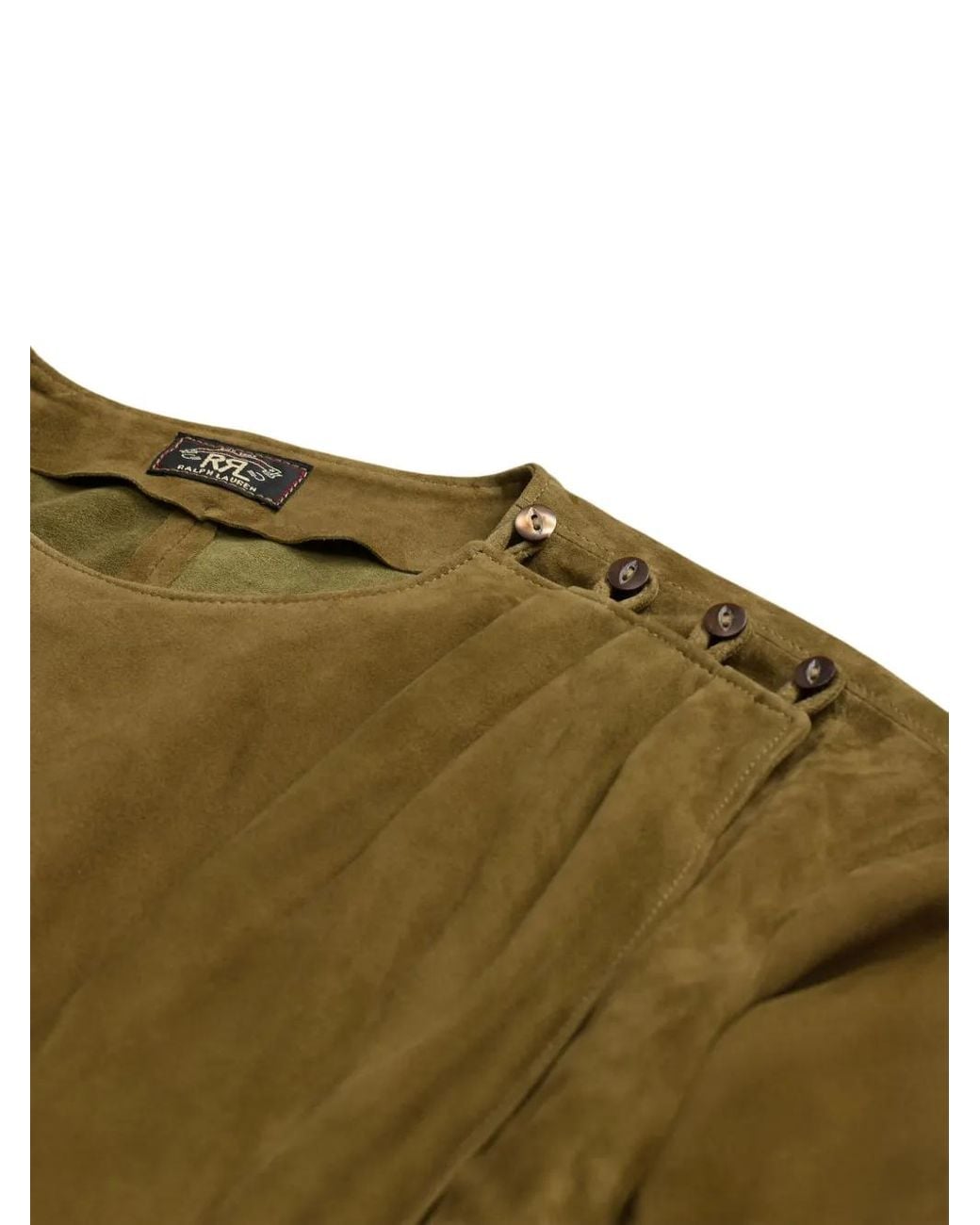 RRL Green Bennington Blouse
