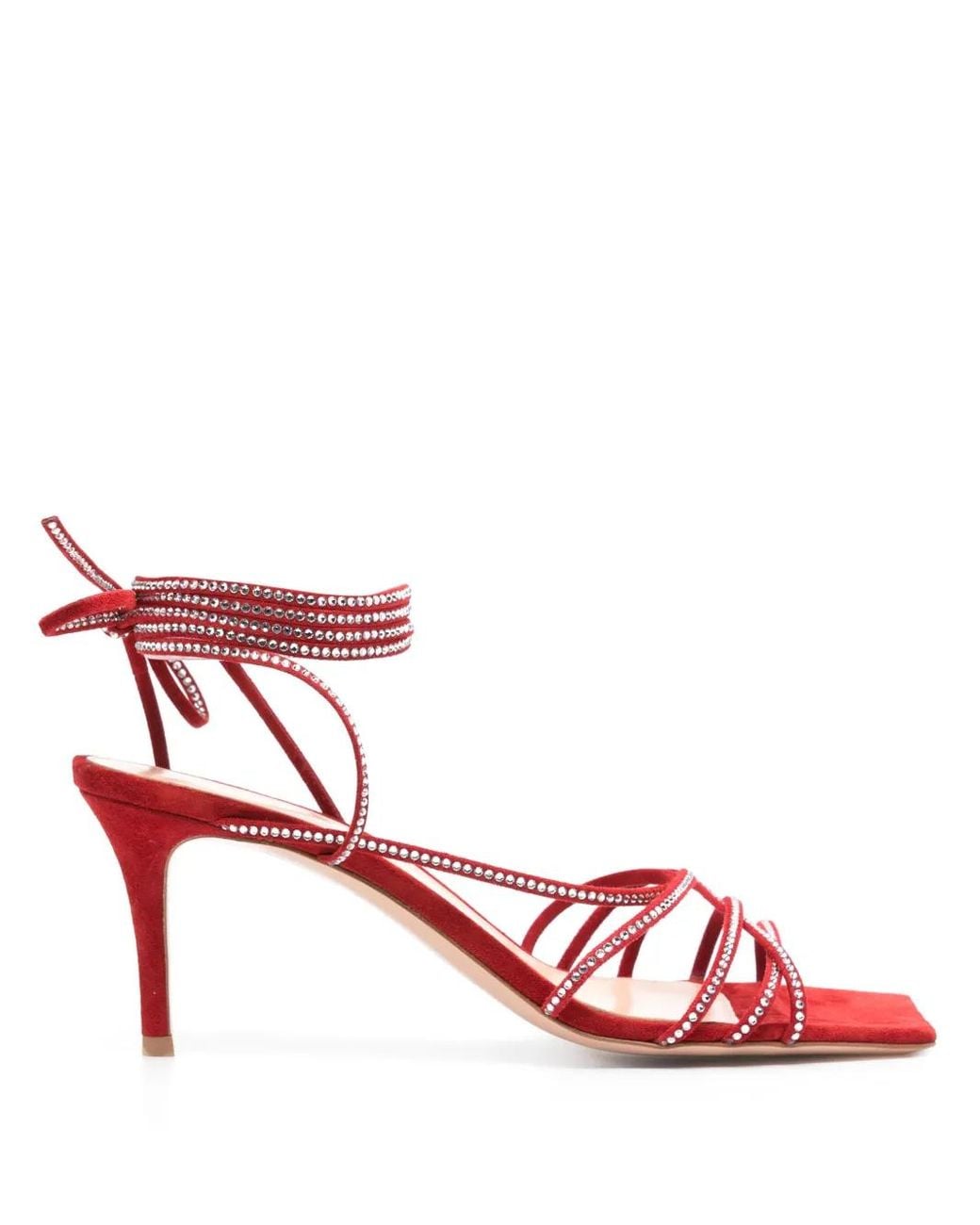 Gianvito Rossi Red Sandals