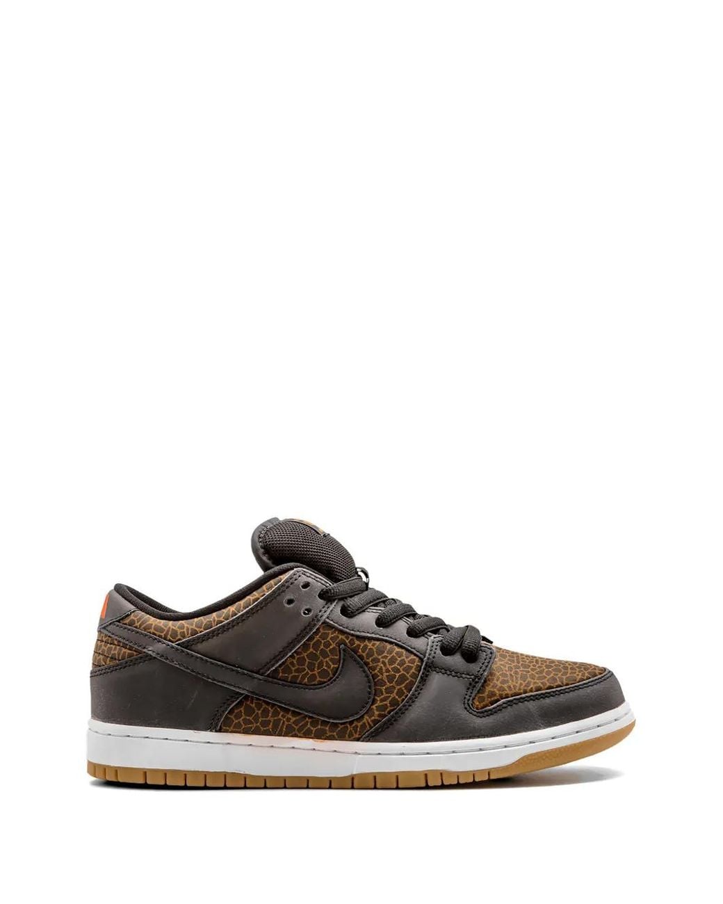 Nike Brown Dunk Low Pro Sb Sneakers