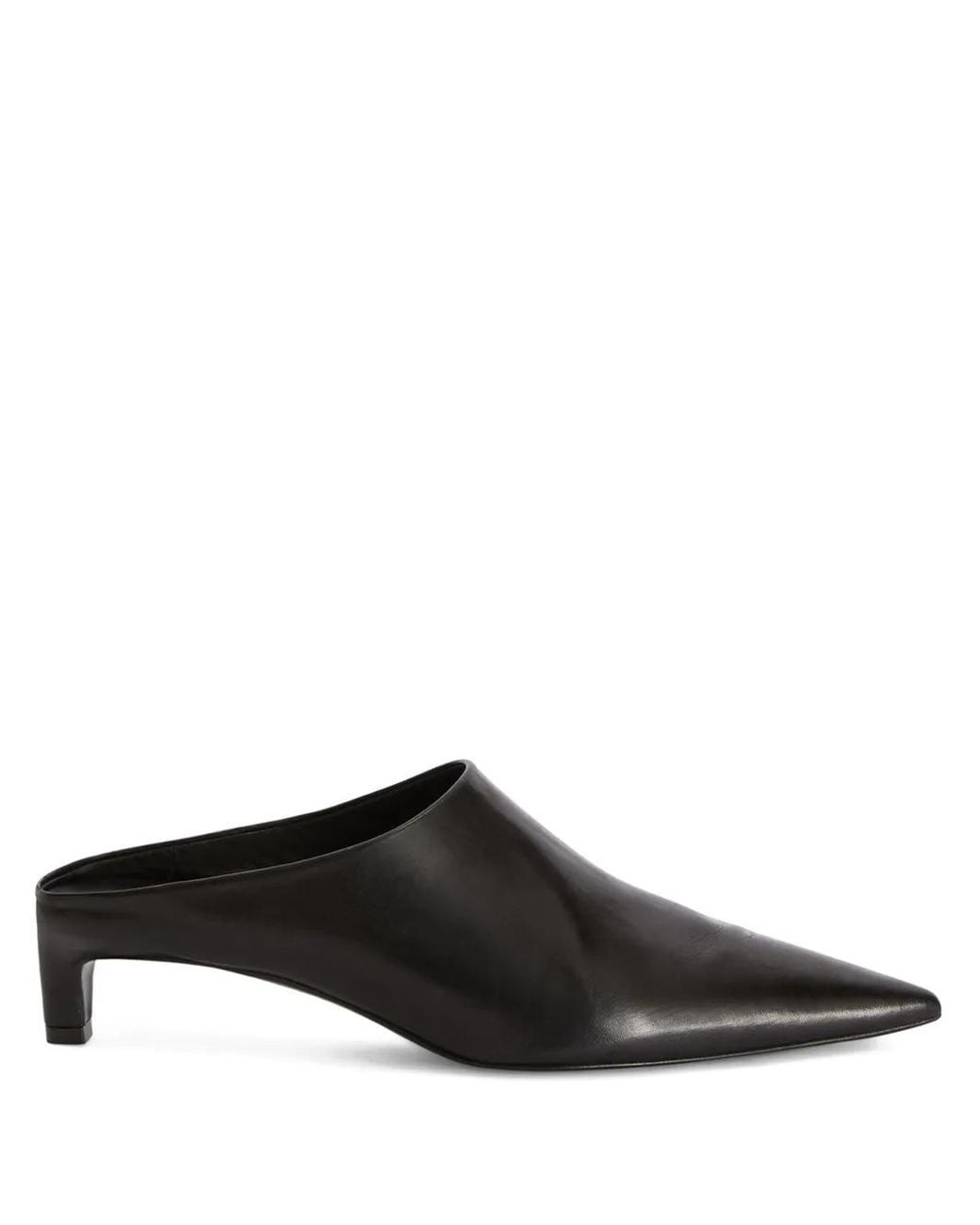 Mules di Jil Sander in Black