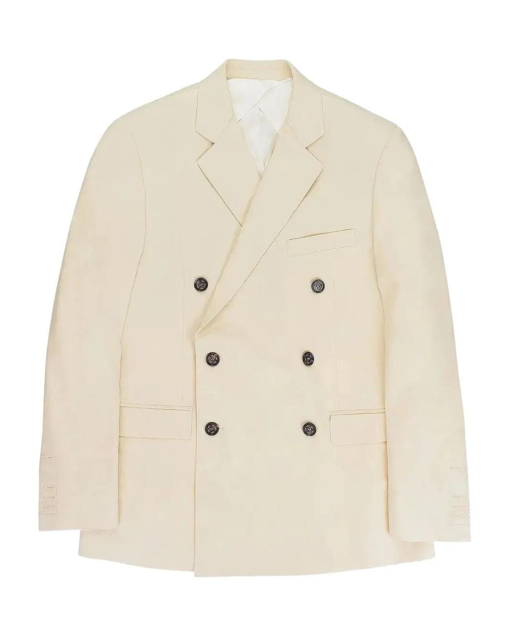 424 Natural Double-Breasted Blazer for men