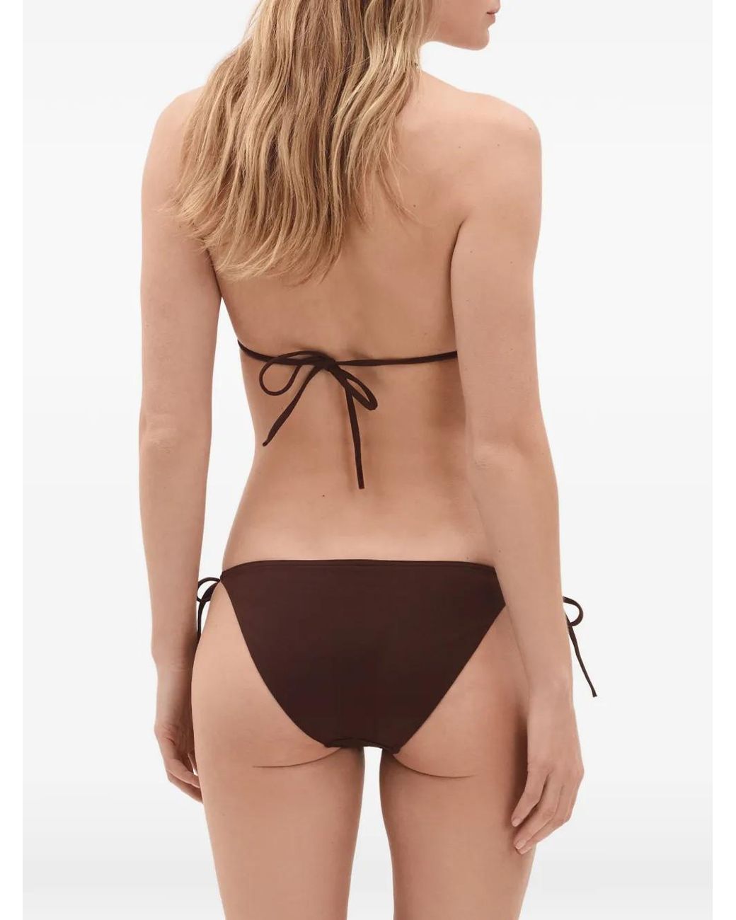 Eres Brown Malou Side-Tie Bikini Bottoms