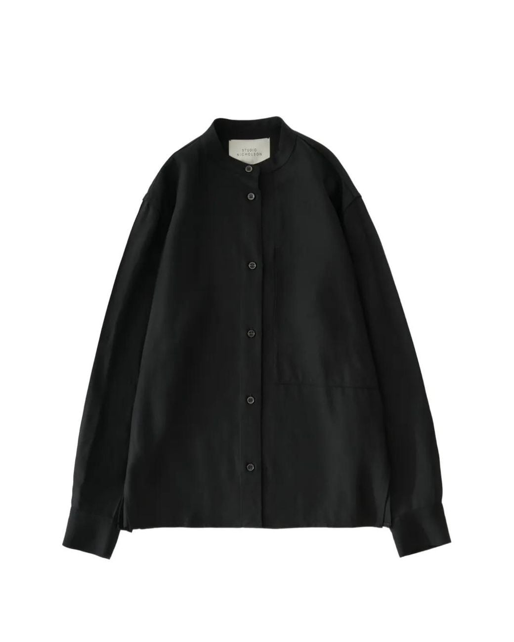Camisa Nata Larga Studio Nicholson de color Black