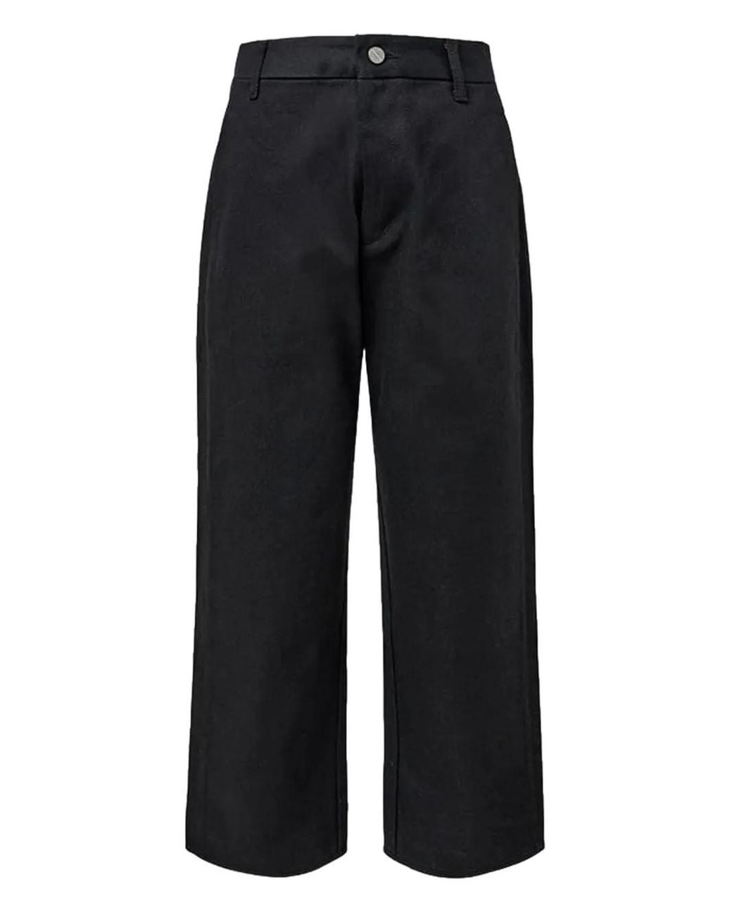 Pantalones Anchos Amomento de color Blue