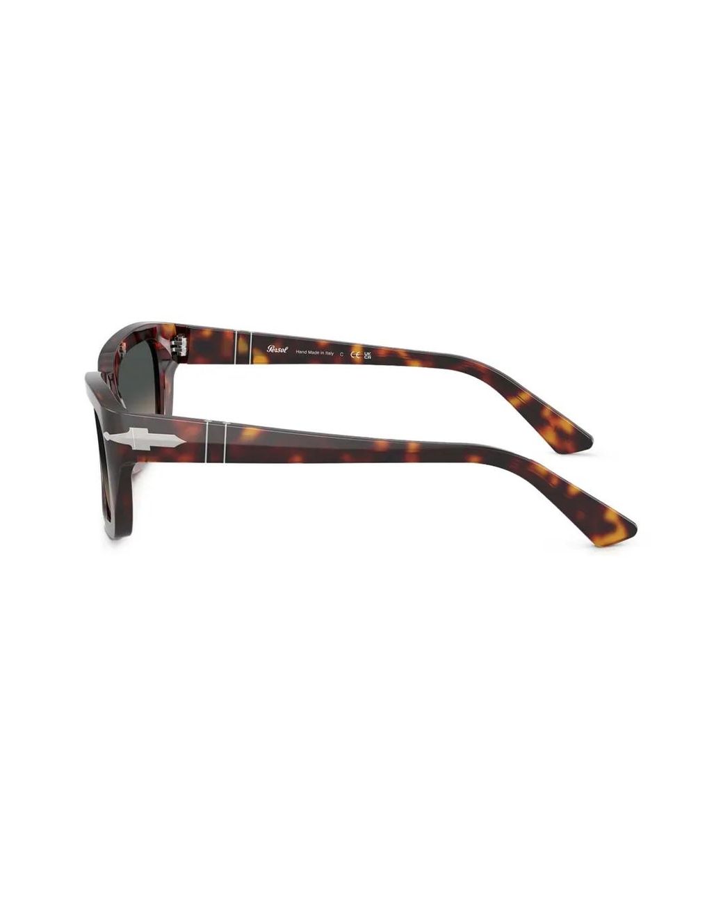 Persol Gray Tortoise-Shell Effect Sunglasses