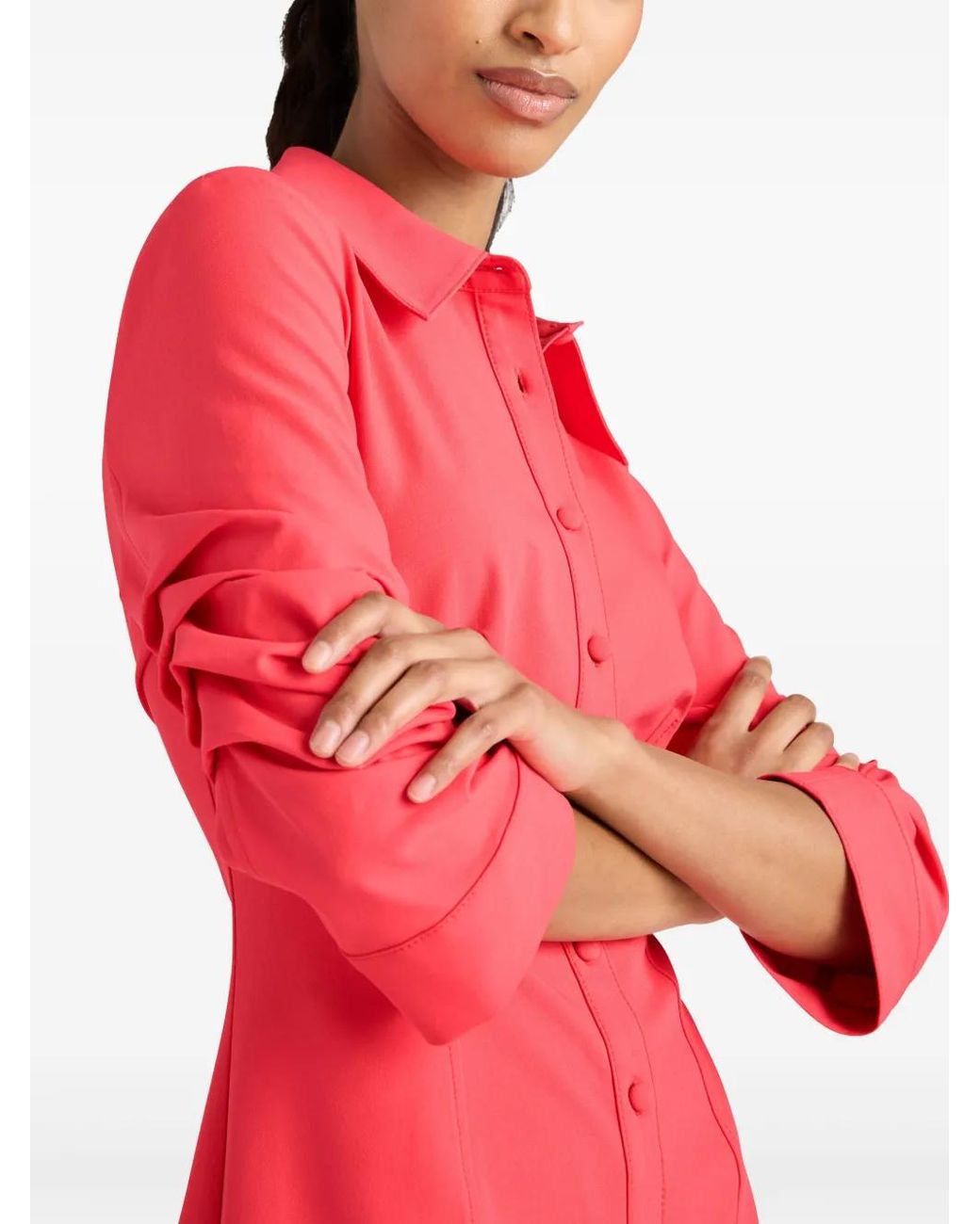 Cinq À Sept Red Lucilla Dress