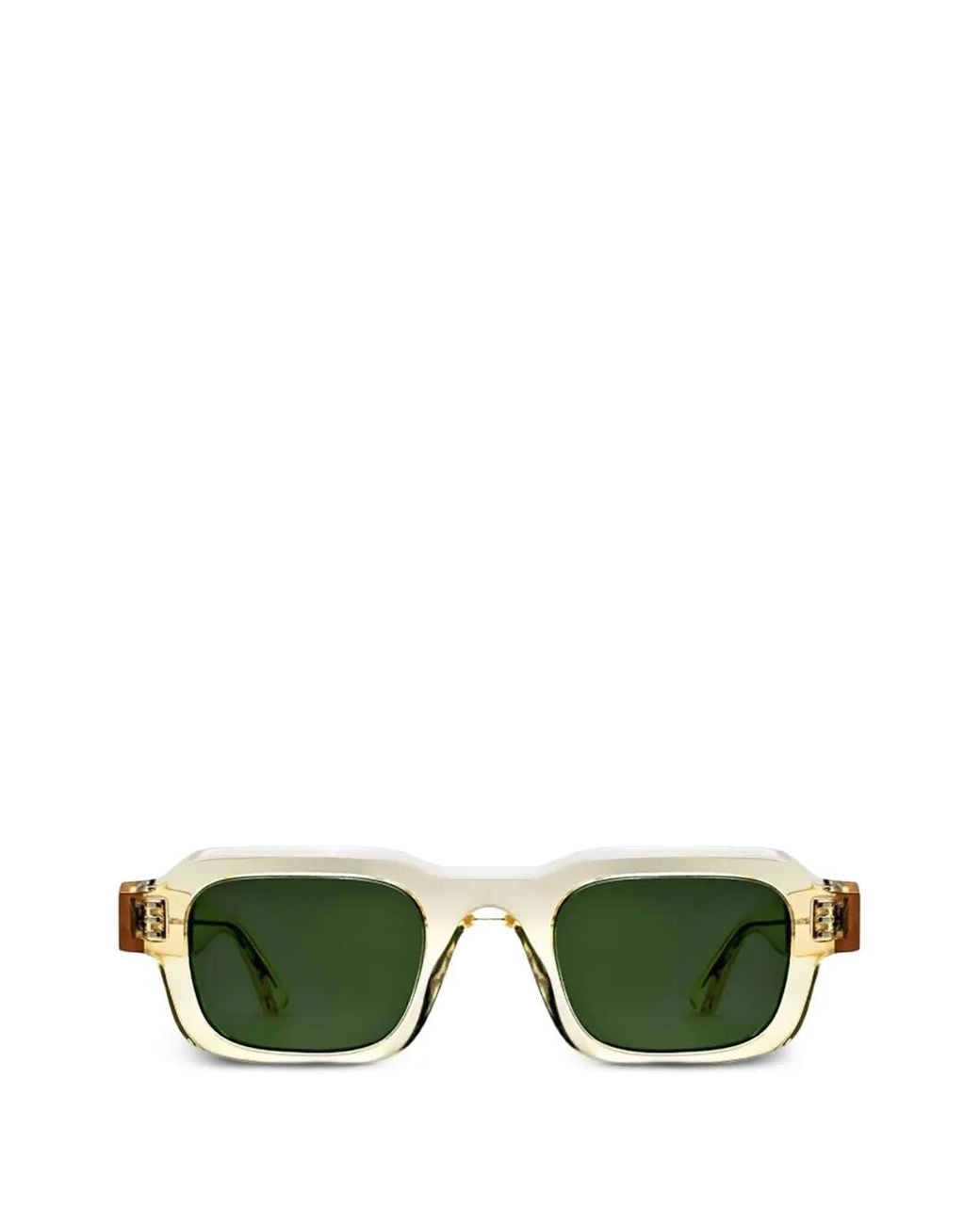 Thierry Lasry Green Flexxxy Rectangle-Frame Sunglasses