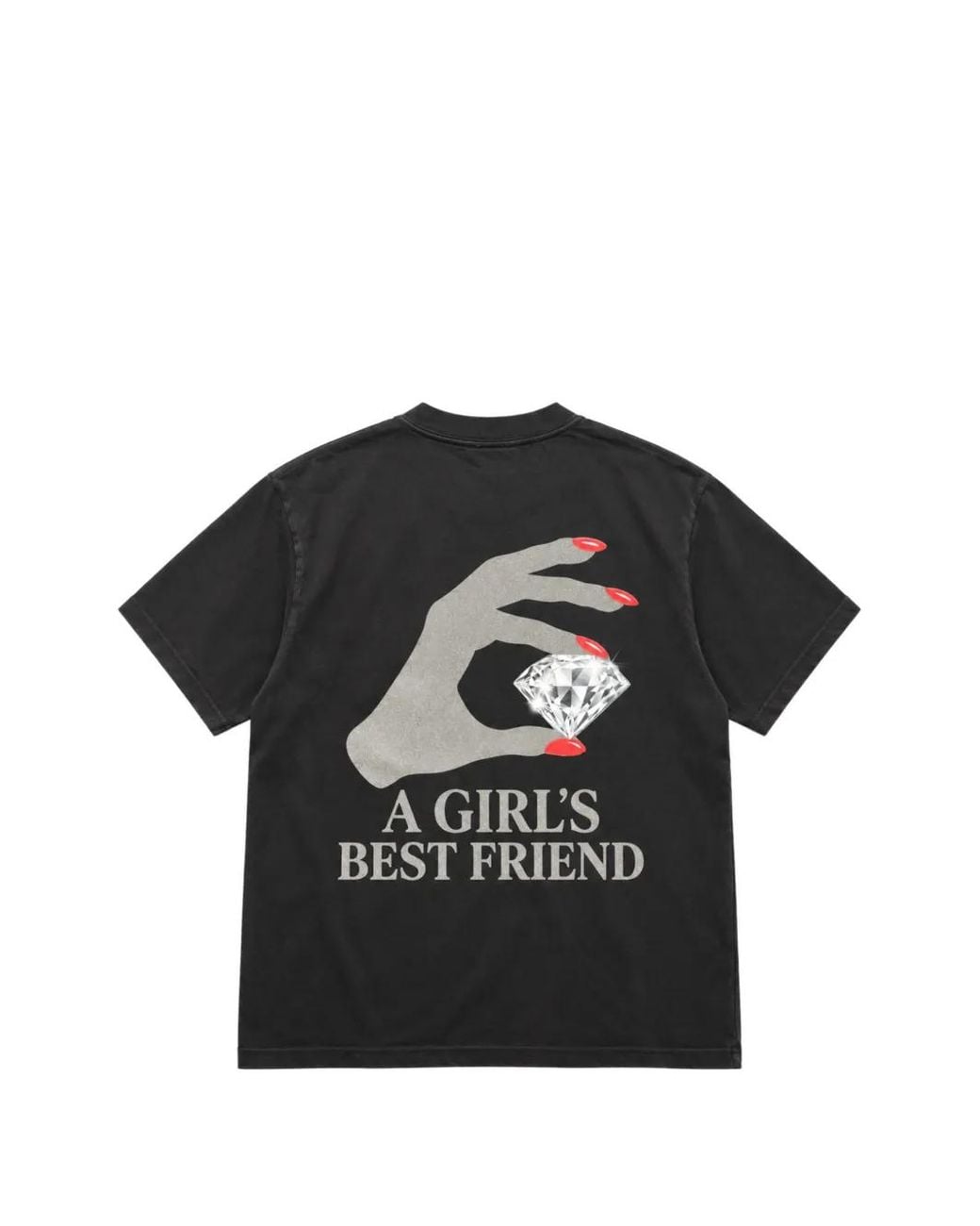 Melt Black Graphic-Print Cotton T-Shirt for men