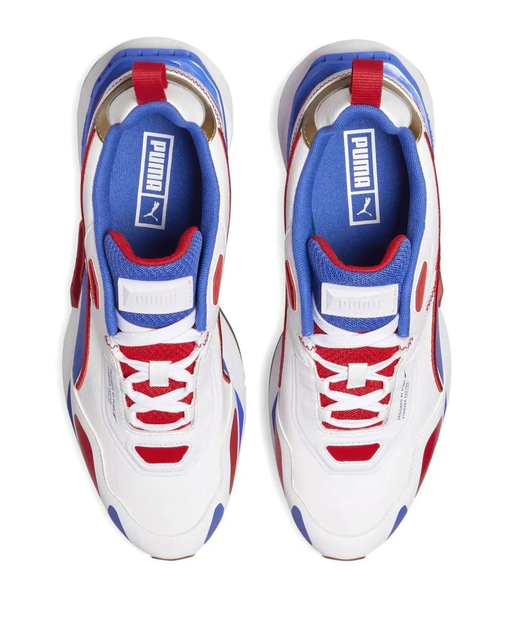 PUMA White Mirage Tech Parade Sneakers for men