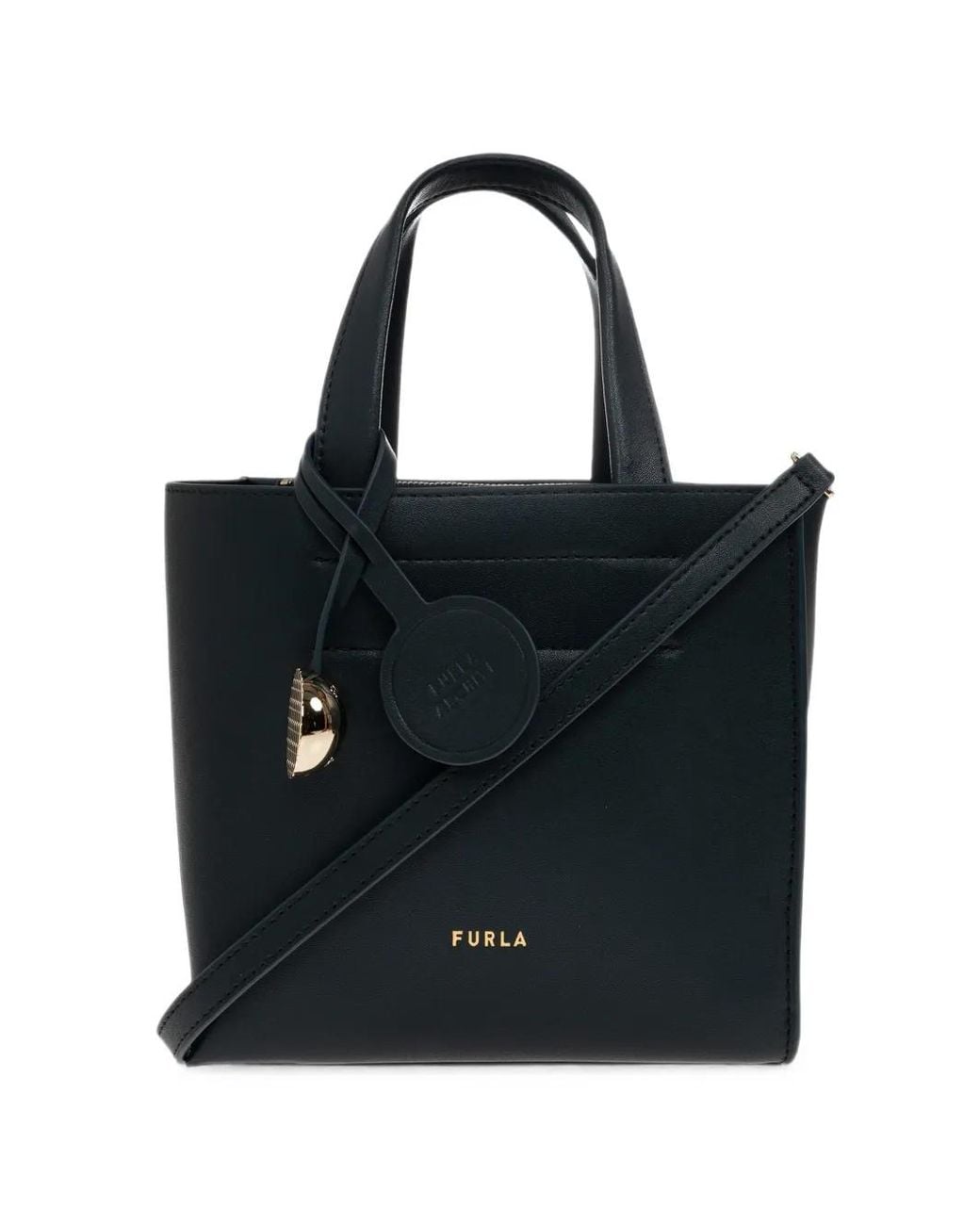 Furla Black Divide It Tote Mini