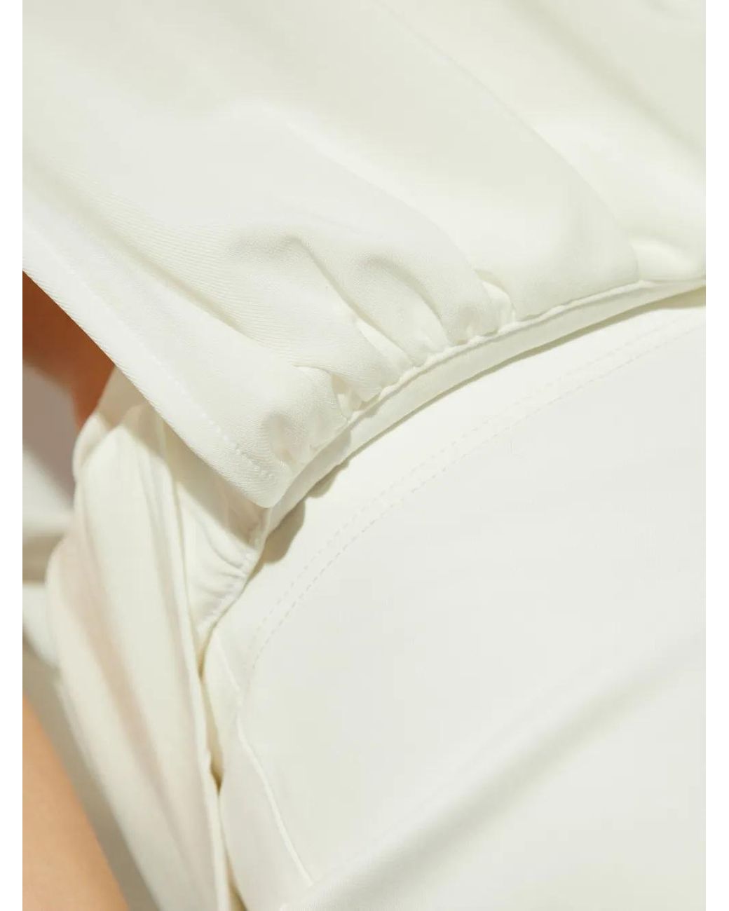 Jacquemus Top Le Haut Peplo in het White