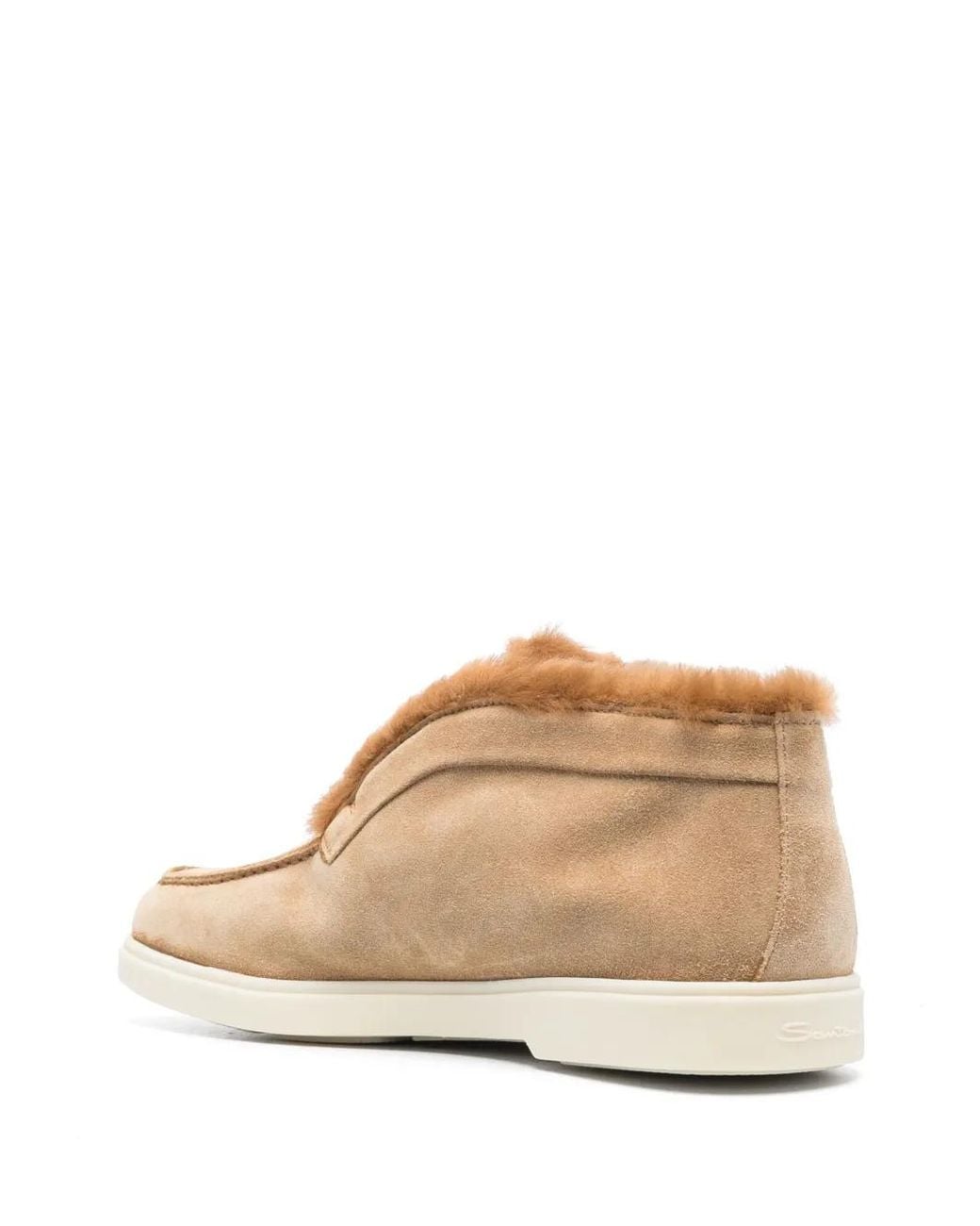 Santoni Brown Desert Boots