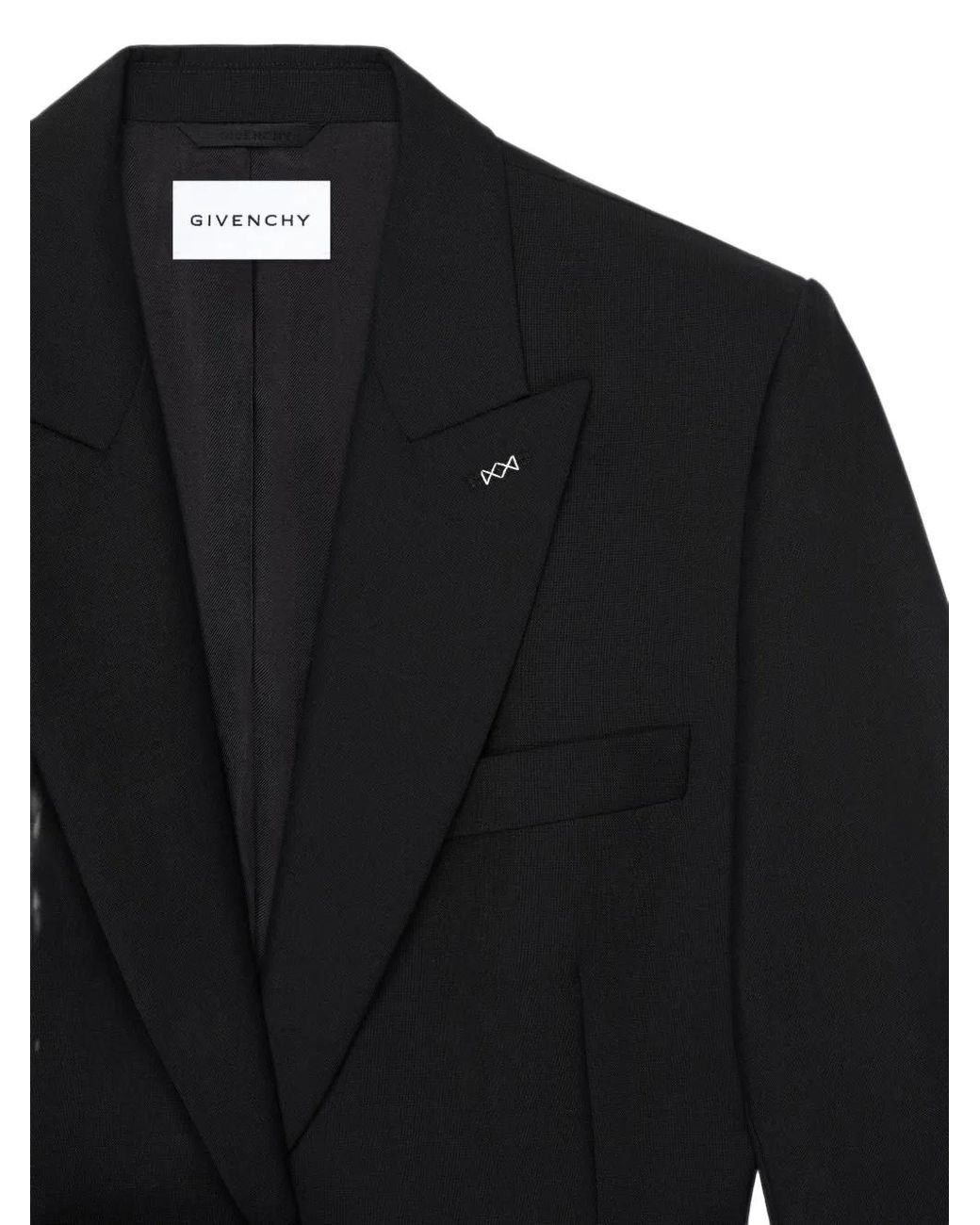 Givenchy Black Single-Breasted Jacket