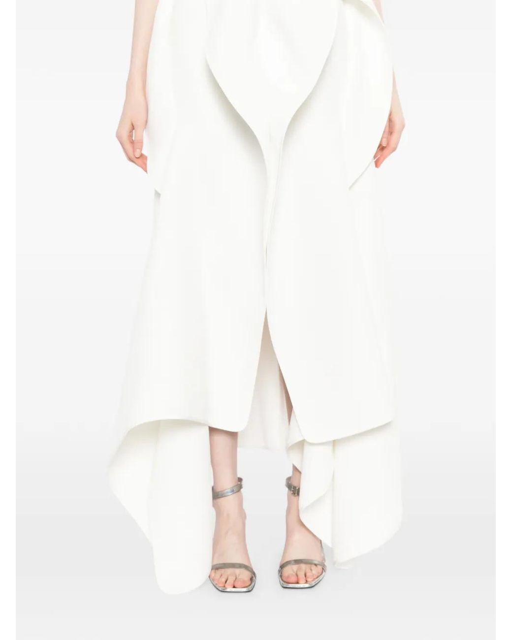 Vestido Varsity Maticevski de color White