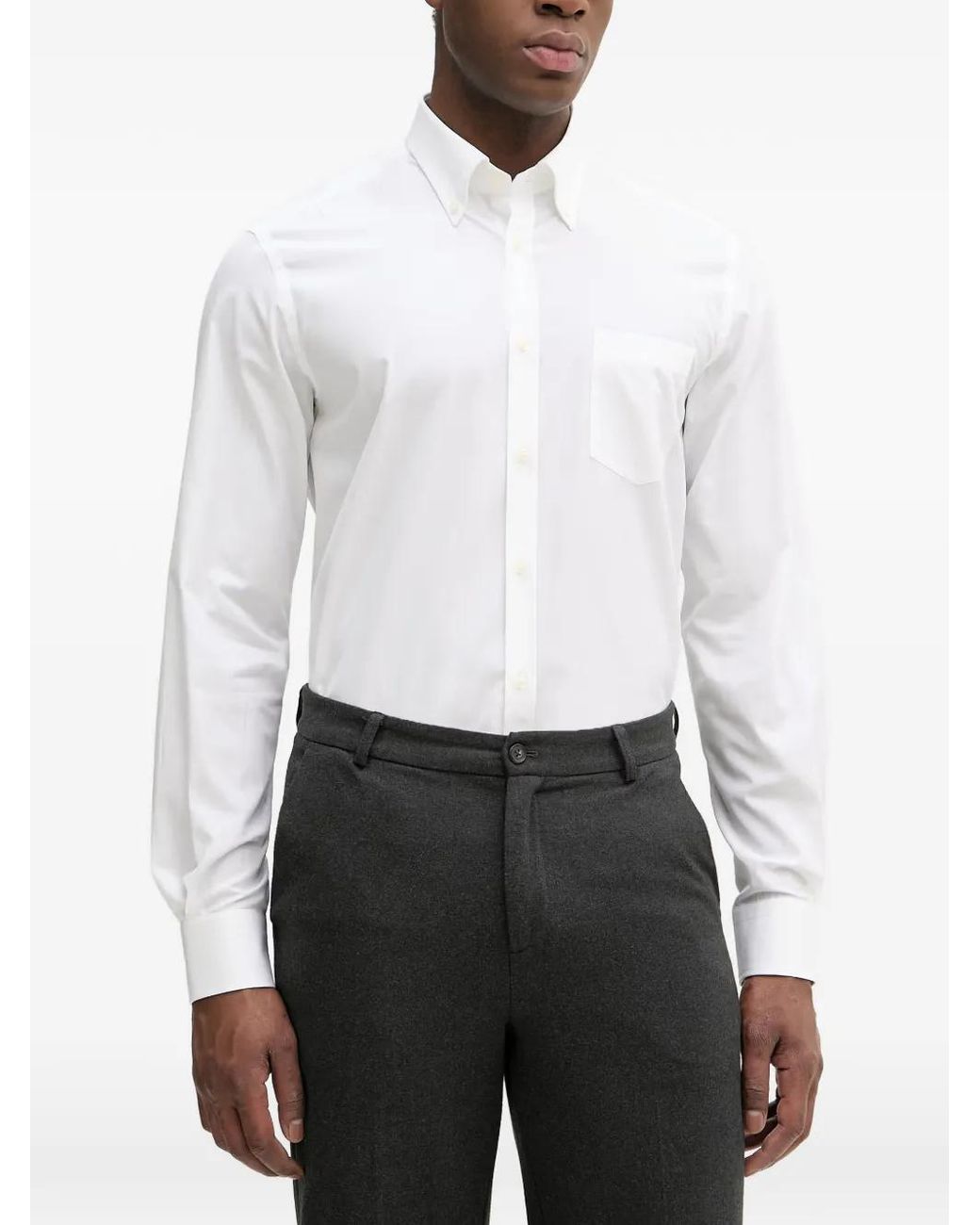 Paul & Shark White Soffio Shirt for men