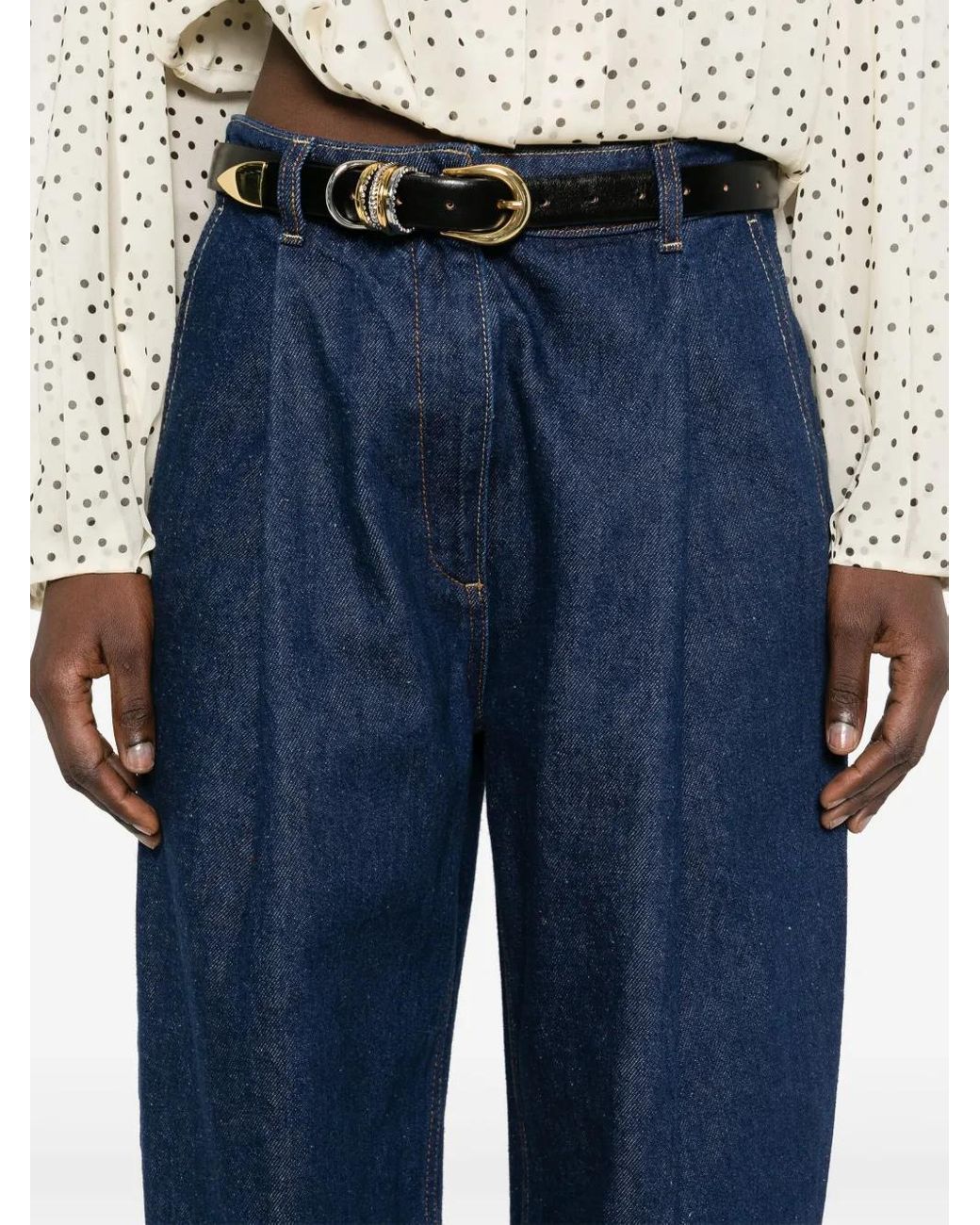 Magda Butrym Blue Totness Jeans