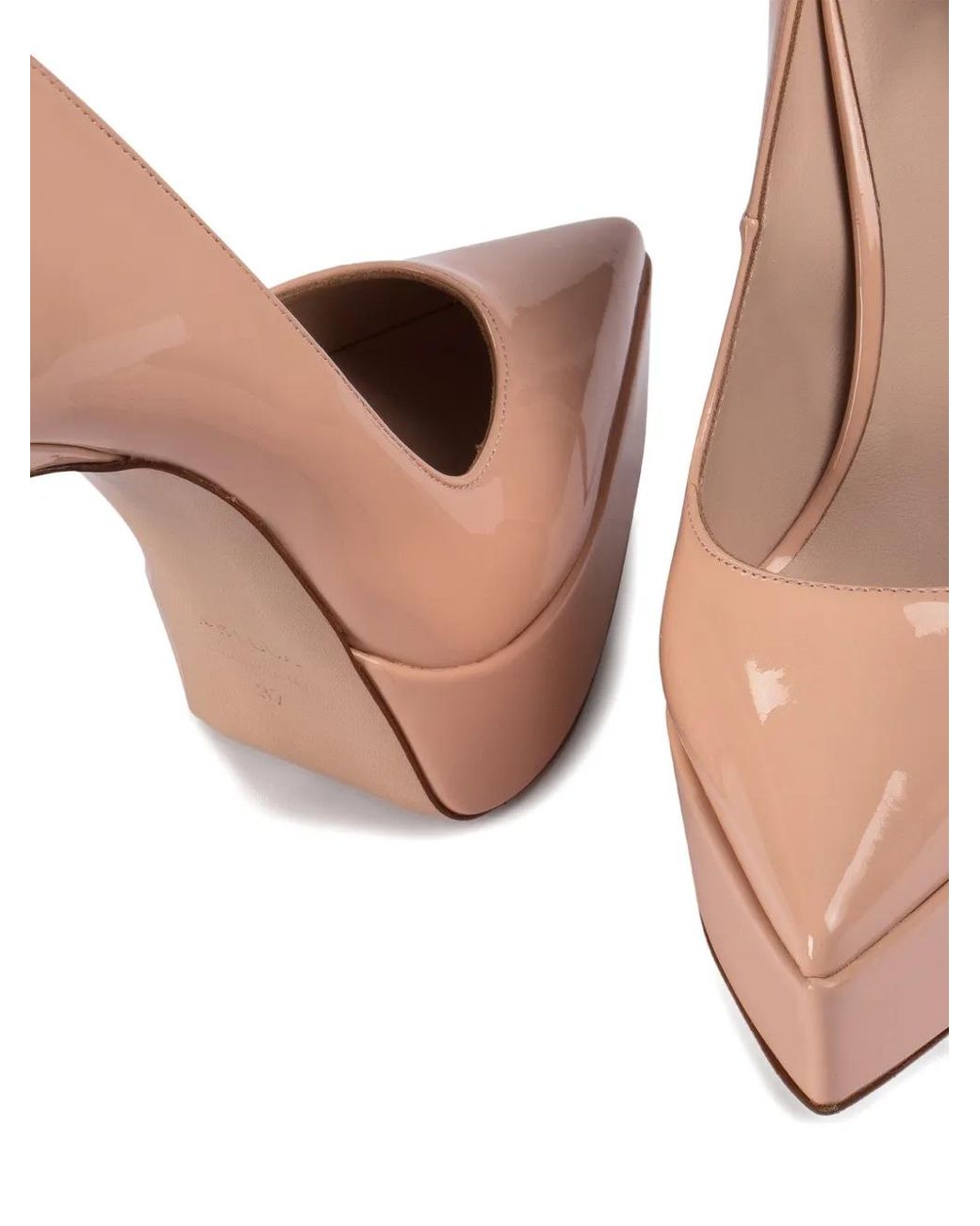 Le Silla Pink Uma Platform Pumps