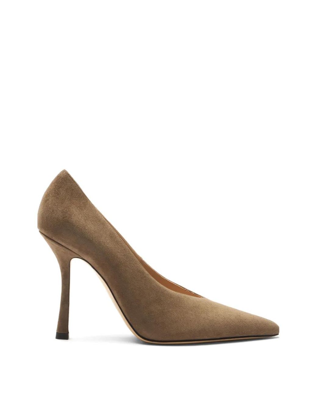 Casadei White Nina Asymmetrical Cutout Pumps