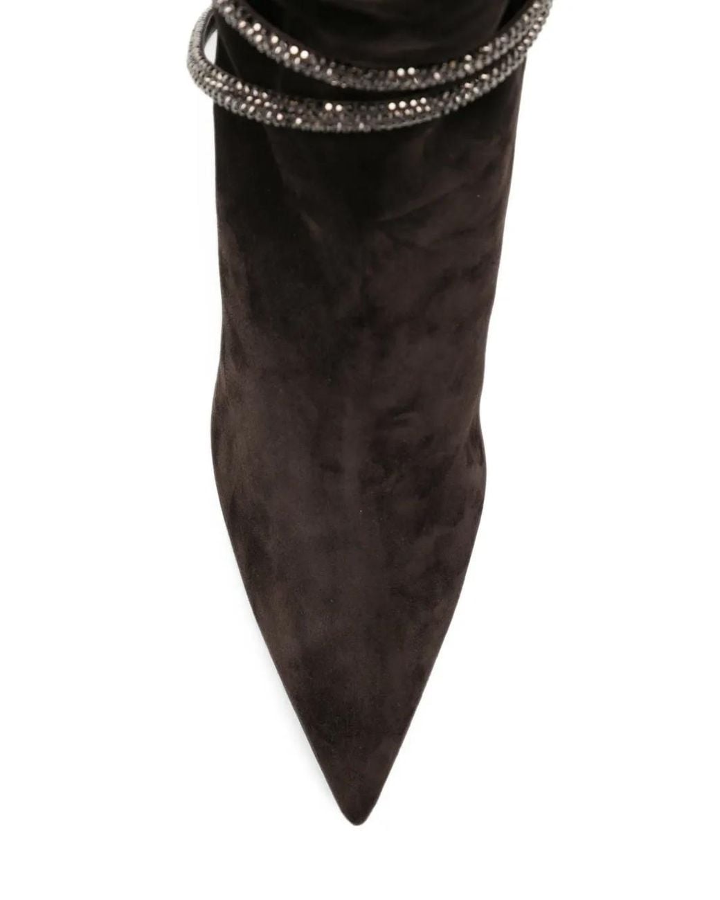 Rene Caovilla Black Bottines Cleo 85 Mm