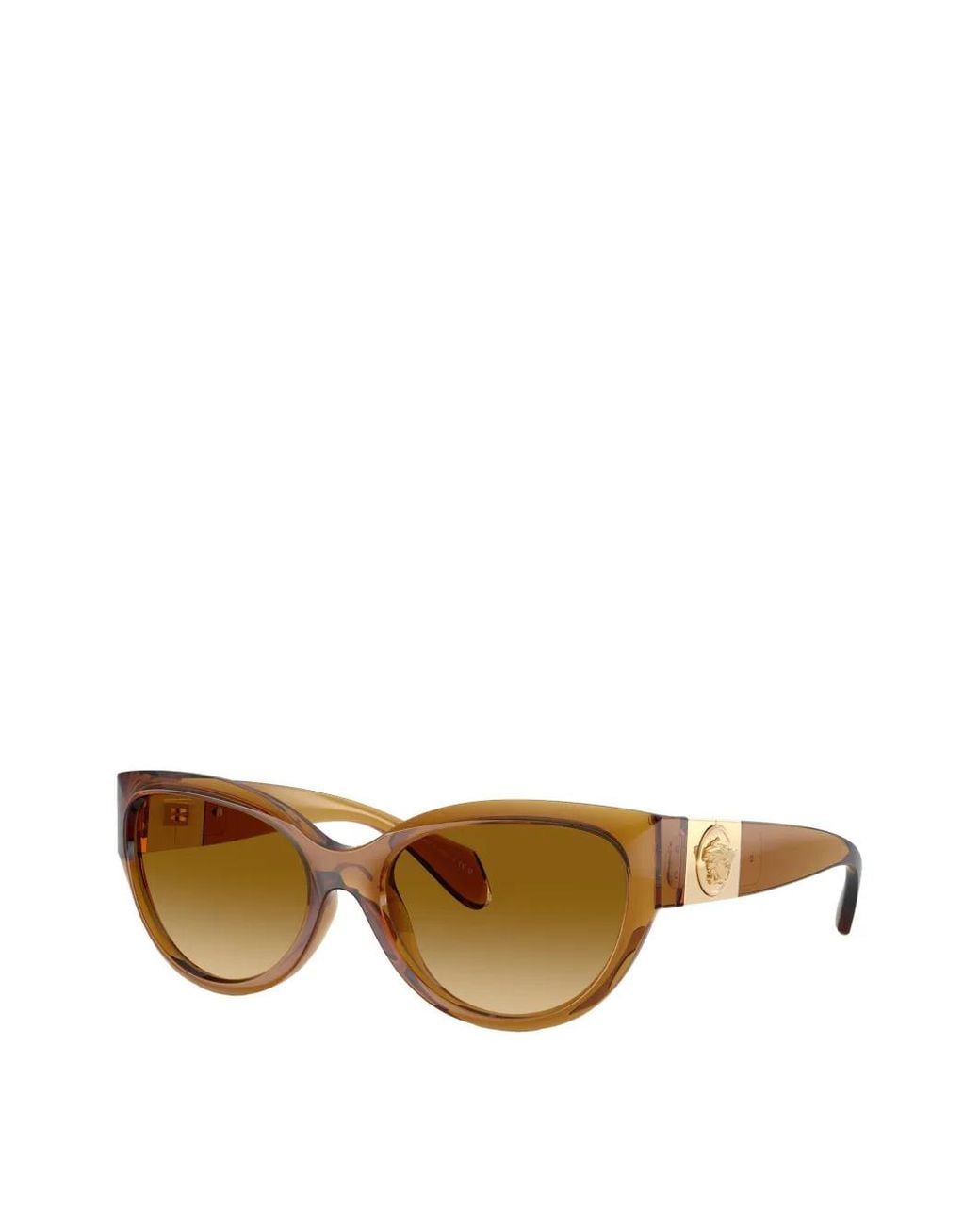 Versace Natural Medusa Cat-Eye Sunglasses