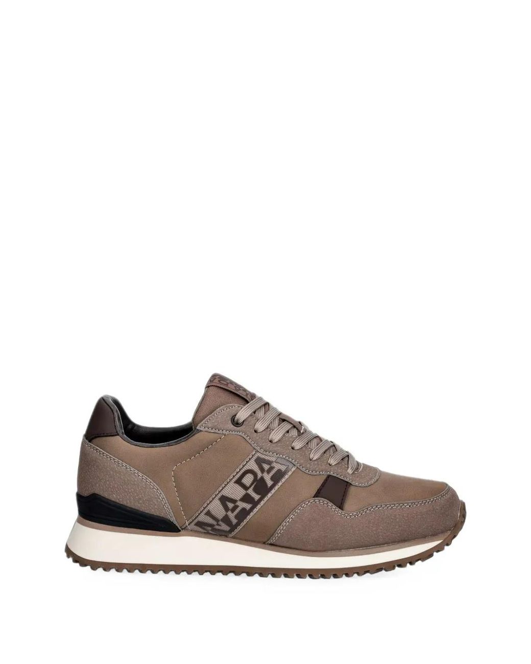 Napapijri Sneakers Mit Logo-Patch in Brown für Herren