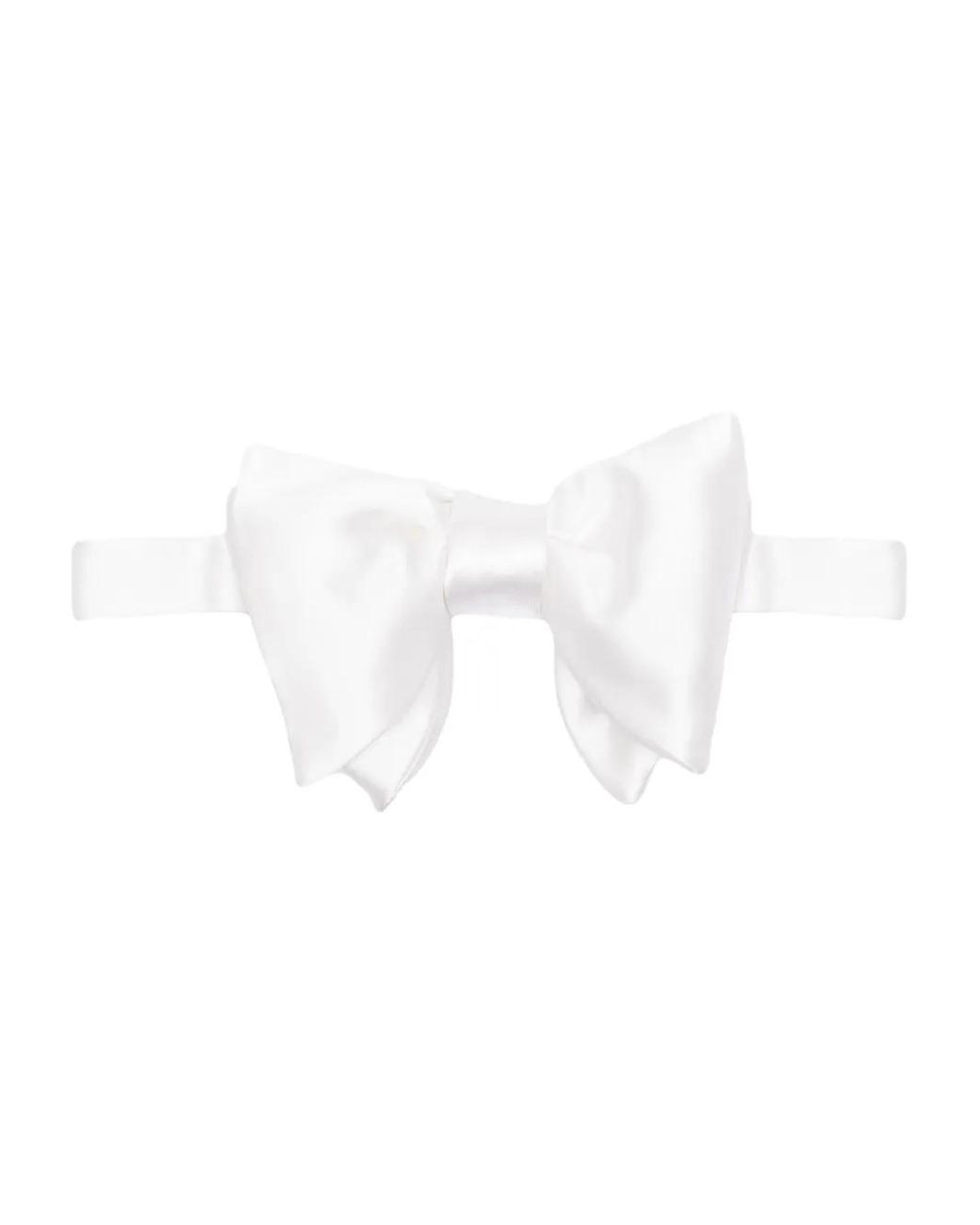 Tom Ford Fliege Aus Seide in White für Herren
