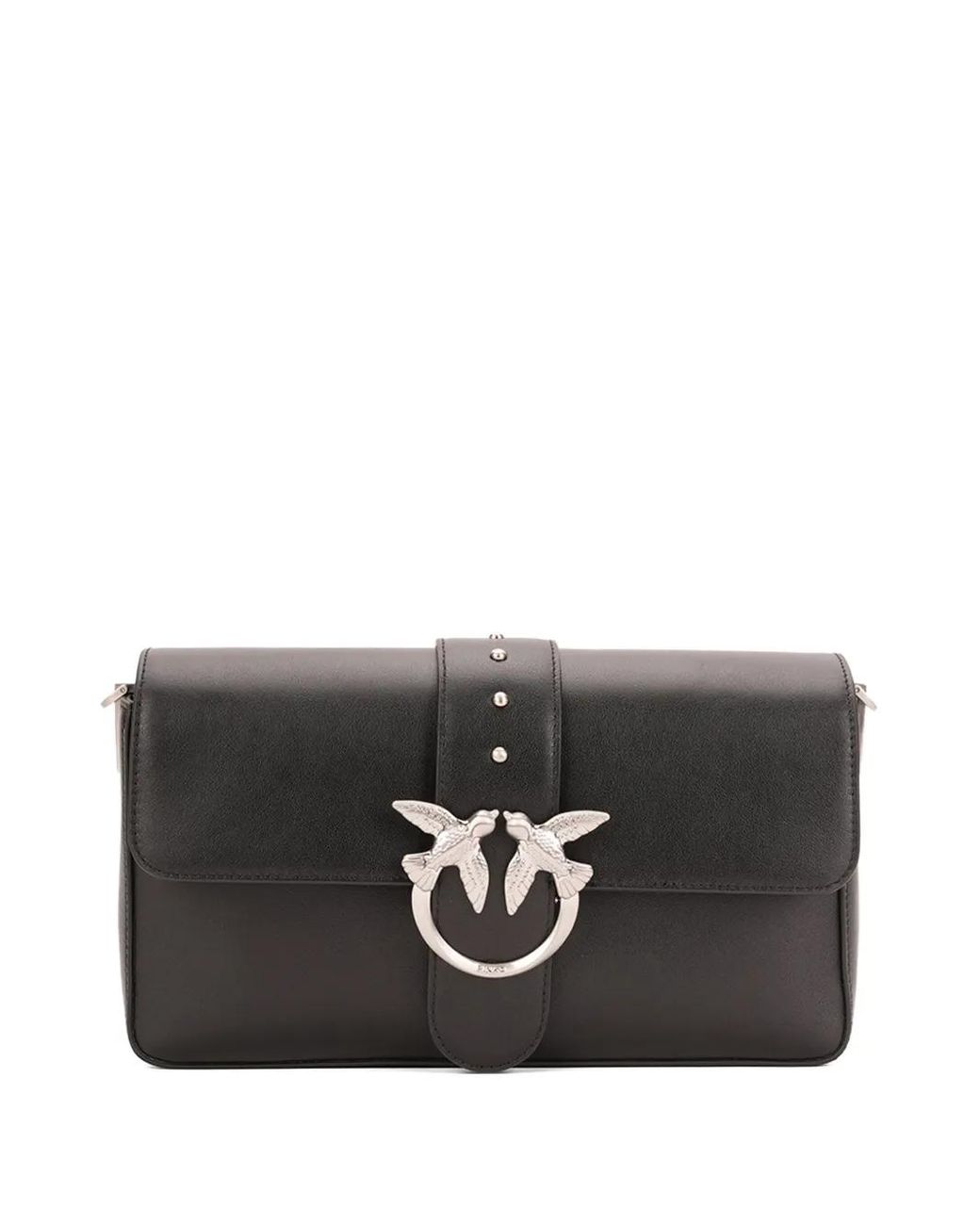 Borsa A Spalla Love Bag Media di Pinko in Black
