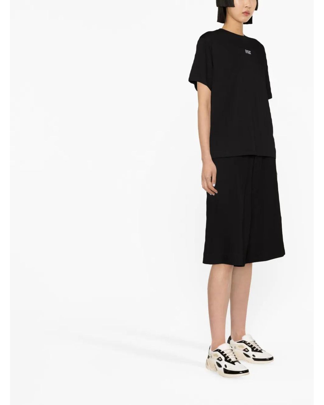 Each x Other Black Logo-Print Crew-Neck T-Shirt